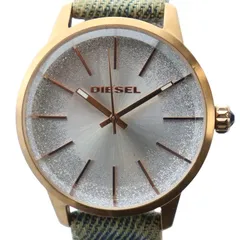 ディーゼル DIESEL DZ-5566 腕時計 白文字盤 不動 ■GY18