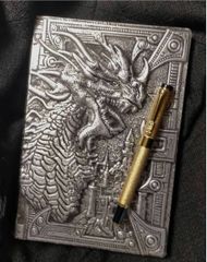 特級呪物 願いを叶える古の龍 幸運 富・金運・繁栄 シルバー魔導書