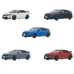 1/64 Hon*da CIVIC TYPE R (FL5) × 全5種セット フルコンプ ガチャガチャ カプセルトイ 