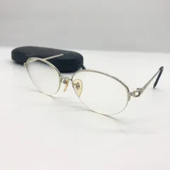 NINA RICCI ニナリッチ 眼鏡 メガネ フレーム シルバー NRロゴ ヴィンテージ ケース付