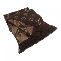 ルイヴィトン LOUIS VUITTON エシャルプ ロゴマニア シャイン M71383 MUFFLER