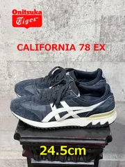 オニツカタイガー CALIFORNIA78 EX ブラック 24.5cm onitsuka tiger カリフォルニア78