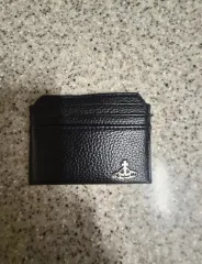 Vivienne Westwood ヴィヴィアン・ウエストウッド ブラック 二つ折り財布 カードウォレット