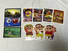 クレヨンしんちゃん一番くじ下位賞 劇場版ステッカーセット