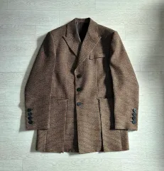 38 WOOYOUNGMI ウーヨンミ 20FW CHECK ブレーザー ジャケット