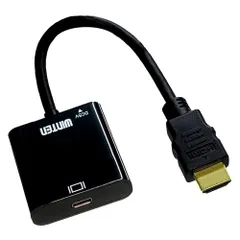 WINTEN HDMI USB-C 変換アダプター 4K@60Hz 変換 コネクター 3840x2160 デュアルモニター 画面拡張 映像伝達 パソコン ノートパソコン モニター ディスプレイ USB Type-C 映像伝達 映像コネクタ 映像ケーブ ...