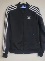 アディダス 3本線 ブラック トラック ジャケット 90号