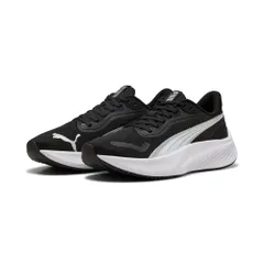 新品 [PUMA] [プーマ] スニーカー パウンス LITE JR 401512 ユニセックス子供 25年春夏カラー プーマ ブラック/プーマ ホワイト/プーマ シルバー(01) 23.5 cm