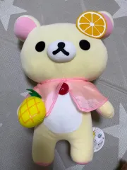 リラックマ ぬいぐるみ オレンジ パイナップル