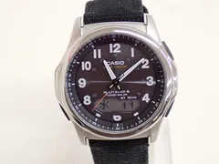★4270☆CASIO カシオ WVA-M630B-1AJF ソーラー電波 マルチバンド6 腕時計