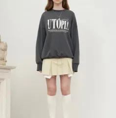 レイヤード プリーツ ミニ スカート