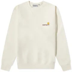 カーハート メンズ アウター パーカー・スウェット Carhartt WIP American Script Sweat Natural