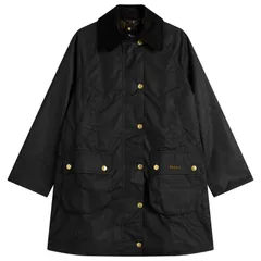 バブアー レディース アウター ジャケット・ブルゾン Barbour Long Beadnell Wax Jacket Black Classic ブラック