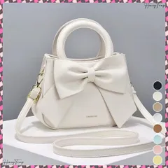 送料無料 リボンハンドバッグ ミニショルダーバッグ レディース ビッグリボンミニバッグ おしゃれ 大人可愛い PUレザー肩掛けバッグ 斜めかけ鞄 小さめかばん コンパクト 手提げバッグ韓国風 リボンカバンデート パーティー バッグ