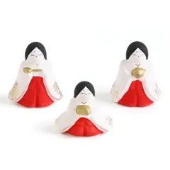 日本紐釦貿易(Nippon Chuko) NBK ひな人形 三人官女 S30-9 手芸用品