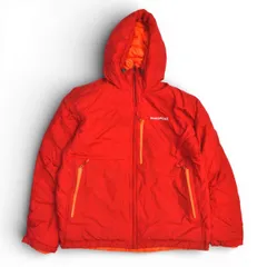 mont-bell モンベル コロラドパーカ リバーシブル ダウンジャケット サイズL レッド オレンジ メンズ 1101679 定価27500円