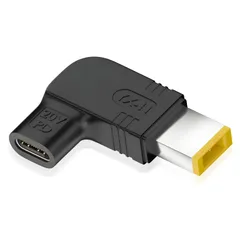 VEAGIA Type-C変換 Lenovo 11×4.5mm 20V TYPE-Cメス-DCコネクター ノートPC 100W 充電器 ノートPCアクセサリー USBPD 変換アダプター 充電コンバーター type-c to dc (11×4.5mm ...
