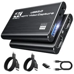 HDMI キャプチャーボード avedio links 2K@30fps/1080P@60fps 低遅延 Switch用 4K@30Hz パススルー USB3.0 ビデオキャプチャー PS5/PS4/Xbox/PC/カメラ対応 OBS・Twitch・ ...
