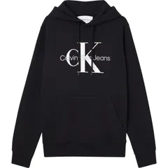 カルバンクライン レディース アウター パーカー・スウェット パーカー Calvin Klein Jeans MONOGRAM HOODIE CK Black ブラック