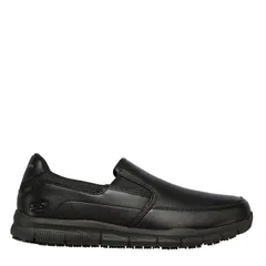 スケッチャーズ メンズ シューズ ブーツ・レインブーツ リラックスフィット Skechers Work Relaxed Fit Nampa Groton SR Black ブラック