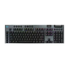【Amazon.co.jp限定】 Logicool G ゲーミングキーボード G915 X LIGHTSPEED 薄型 ワイヤレス G915WLX-CKBK クリッキー 青軸 しっかりとした打鍵感 日本語配列 Bluetooth 接続対応 LIGHT ...
