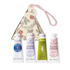 ロクシタン(L'OCCITANE) カドー アン フルール 4本 ミニサイズのハンドクリーム4本 ギフトセット プチギフト 誕生日 女性 男性 人気 送別 プレゼント ギフト