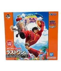美品 バンダイ ONE PIECE 一番くじ 未来島エッグヘッド ラストワン賞 Dr.ベガパンク＆モンキー・D・ルフィ フィギュア