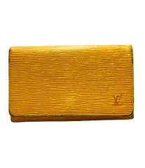 ルイ・ヴィトン 二つ折り財布 ポルトモネ ビエ トレゾール エピ M63509 レディース LOUIS VUITTON