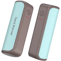 充電式カイロ 2秒急速発熱 6000mAh大容量 電気カイロ 3階段温度調節 10時間連全域発熱 Type-C急速充電 【2025 新型磁気式/分離式設計 】小型 超軽量 持ち運びやすい 秋冬の通勤 キャンプ ハイキング ギフトとしても最適です (緑)