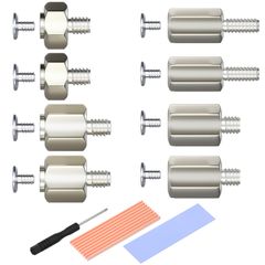 Raonlla M.2 SSD ネジセット 銅ヒートシンク 付属 ASUS ASRock GIGABYTE MSI マザーボード対応 M2 ネジ SSD固定用