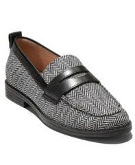 コールハーン レディース シューズ スリッポン・ローファー Cole Haan Womenstassi Penny Loafers Herringbone Black ブラック
