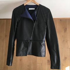 極美品 マックスマーラ MAX&CO 羊革 シープスキン レザージャケット 40 極美品 マックスマーラ MAX&CO 羊革 シープスキン レザージャケット 40