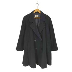 ウィムガゼット ボリュームロングリバーコート カシミヤ混 マキシ丈