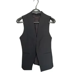   theory セオリー ベスト スーツ ジレ  ブラック 黒 レディース2サイズ【Z1783】