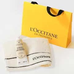 ロクシタン(L'OCCITANE) ネロリオーキデ パフュームド ハンドクリーム タオル付きギフトセット 誕生日 女性 男性 人気 送別 クリスマス プレゼント ギフト