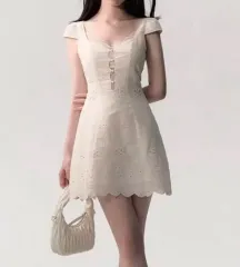 新品) オーク無 ミニワンピース