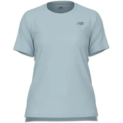 New Balance ニューバランス 53 Sport Essentials ショートスリーブTシャツ 陸上・ランニング 半袖Ｔシャツウィメンズ wt41222-frl、フロステッドグラス