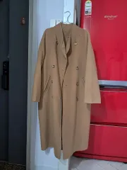 MAX MARA マックスマーラ スタイル ダブル ブレスト カシミア シルク ブレンド ロング コート