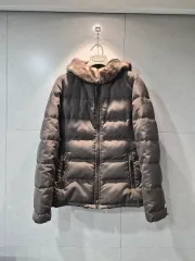 PRADA プラダ 正規品 レディース ファー フード ダウン