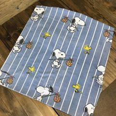 Peanuts スヌーピー USAビンテージusedシーツ生地 - メルカリ