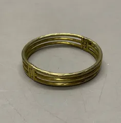 SN931 ヴィンテージ  ゴールドカラー バングル 多重 アクセサリー アンティーク 重さ 30.1g