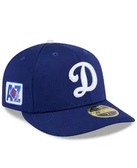 ニューエラ メンズ アクセサリー 帽子 New Era Mens Royal Los Angeles Dodgers 2025 Spring Training Low Profile 59FIFTY Fitted Hat Royal