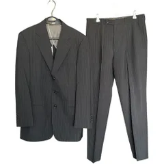  ALAN FLUSSER  アランフラッサー セットアップ パンツスーツ スーツ 上下セット テーラードジャケット センタープレス フォーマル ビジネス 通勤 オフィス メンズ サイズ 82 94A6 175【Z1784】