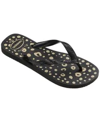 ハワイアナス レディース シューズ サンダル Havaianas Womens Top Animals Round Toe Sandals Black ブラック