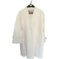   ヘルノ HERNO ステンカラーコート ロング レディース 44サイズ 白系 ホワイト【Z1784】