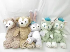 MO2-00064 ディズニー ダッフィー シェリーメイ ジェラトーニ ステラルー ぬいぐるみ Sサイズ グッズセット
