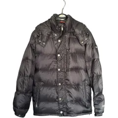   【訳あり】Hush Puppies ハッシュパピー   ダウンジャンパー ダウン ダウンコート ダウンジャケット アウター 防寒 秋冬 メンズ ブラック 黒 M【Z1784】