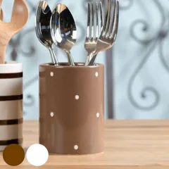 箸立て 星空 カトラリースタンド 磁器 日本製 （ お箸 カトラリー スタンド 立て フォーク スプーン 箸スタンド ドット 箸たて ペン立て おしゃれ かわいい スプーン立て フォーク立て ） 