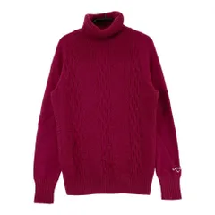 サイズ：S CALLAWAY キャロウェイ  タートルネック ニットセーター  ピンク系 [240101624586] ゴルフウェア レディース ストスト