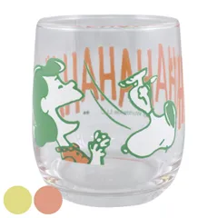 グラス 260ml スヌーピー PEANUTS スマイル ガラス （ ロックグラス ガラスコップ カップ コップ ガラス製 食器 ガラス食器 麦茶 ジュース お酒 キャラクター かわいい 日本製 ）